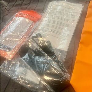 Odyssey Orange and Black Waterproof Bag